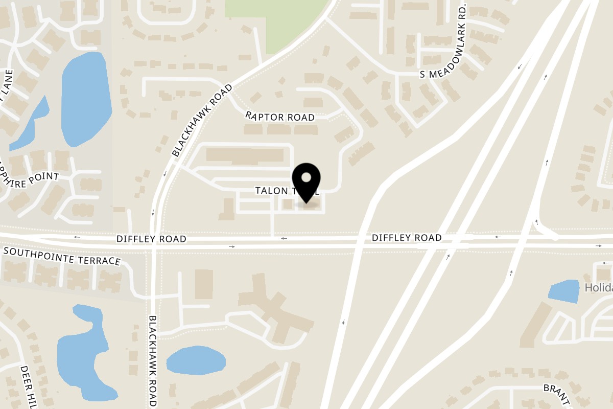 Map showing the location of El Sazon Tacos & More on 1815 Diffley Rd in Eagan